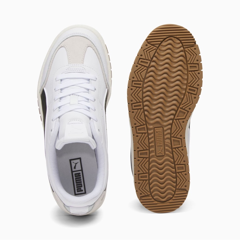 Puma White and Black Sneakers - Picture 3 of 5